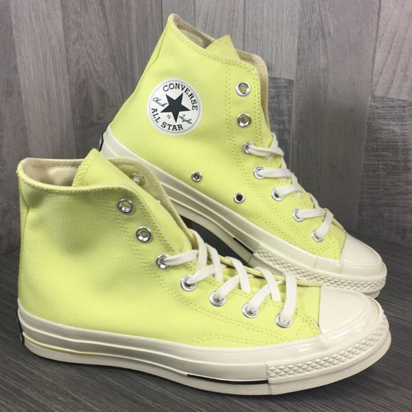 Converse CHUCK 70 HI lt citron/black/egret - Picture 7 of 8